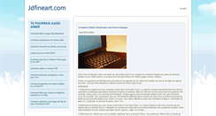 Desktop Screenshot of jdfineart.com